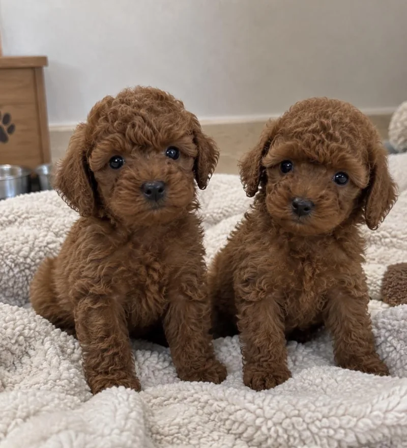 Poodle dostlarımızdan bir tanıtım fotoğrafı